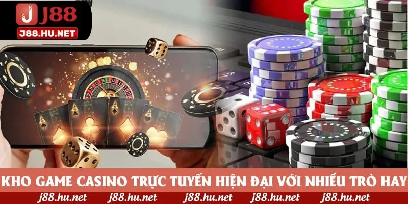 Kho game casino trực tuyến hiện đại với nhiều trò hay Kho game casino trực tuyến hiện đại với nhiều trò hay