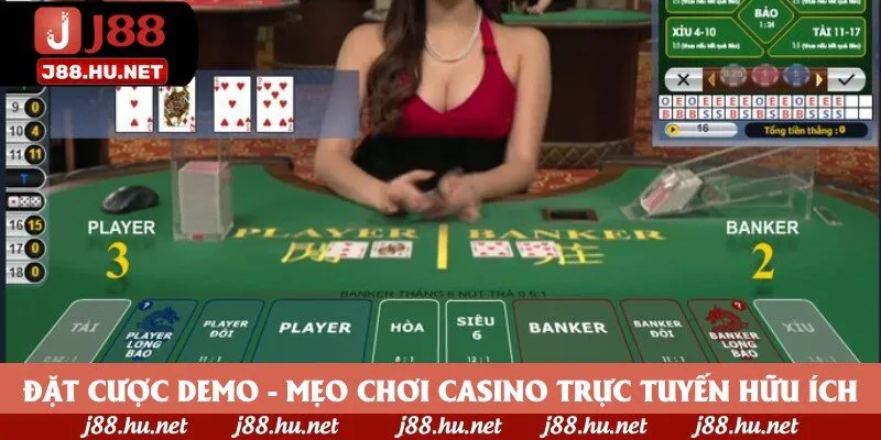 Đặt cược demo - Mẹo chơi casino trực tuyến hữu ích